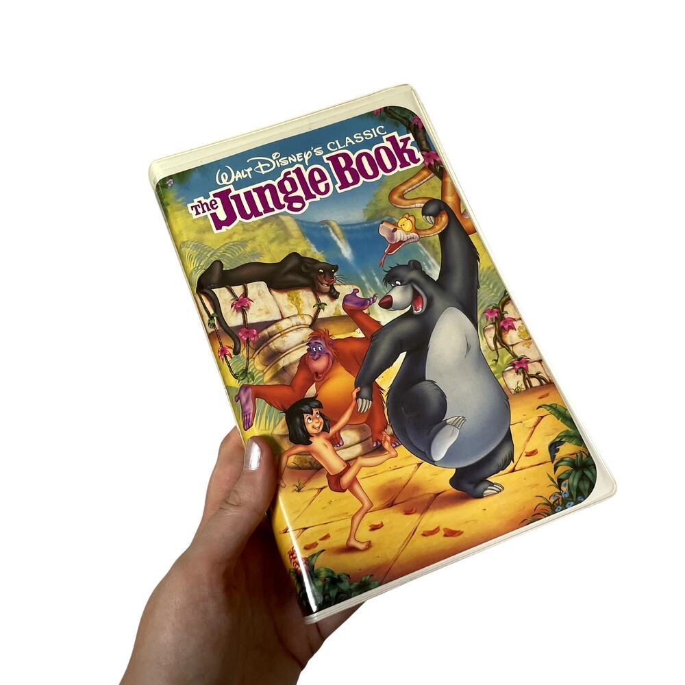 Disney's The Jungle Book VHS Tape - Classic Animated Film